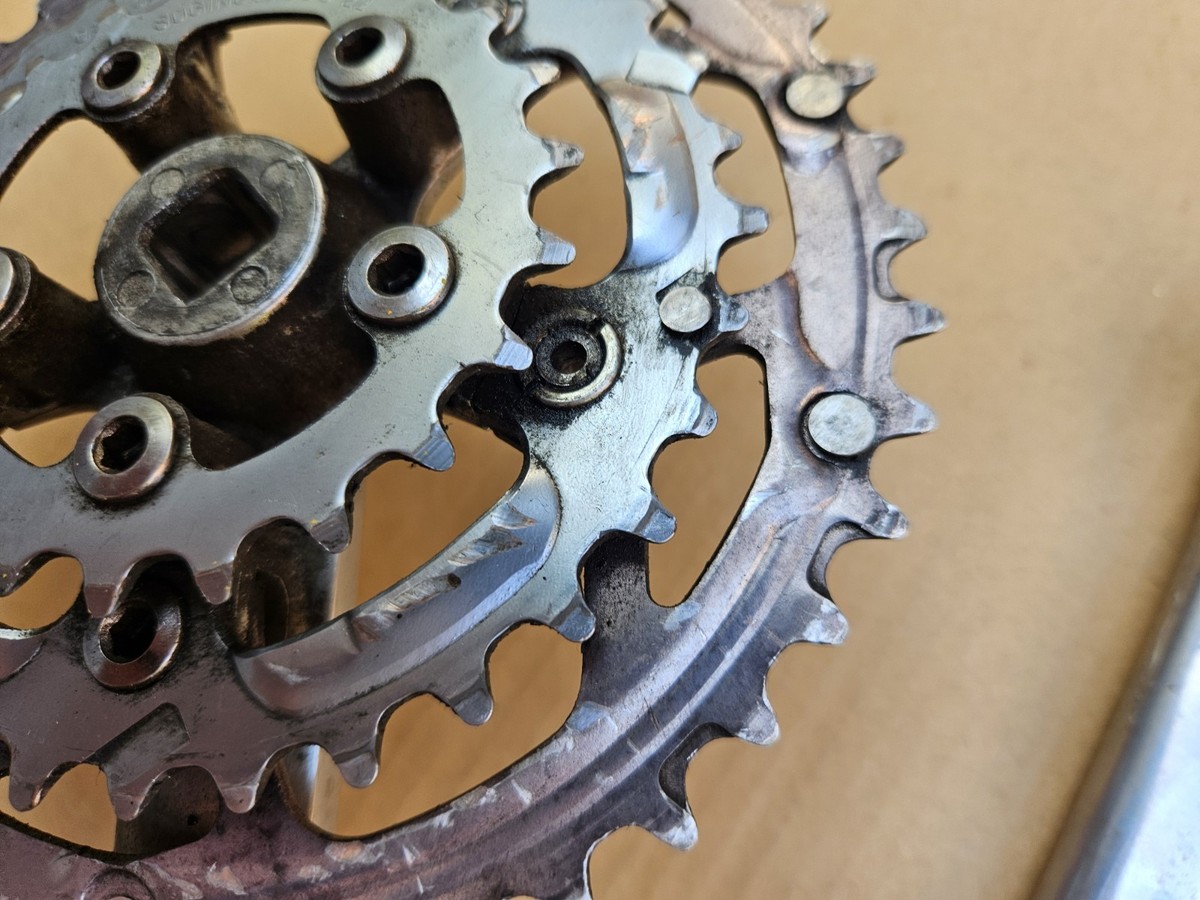 Pédalier triple VTT CODA par Sugino 170 mm 22/32/42 T de