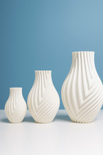 3D Printed Spiral Vase Modern Home Decor Mini...