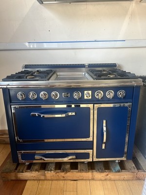 Viking Tuscany Series TVDR4814GSB 48 Inch Freestanding Dual Fuel