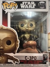 Funko Pop  Vinyl Star Wars C-3PO Bobblehead 40th Anniversary  609 Gold