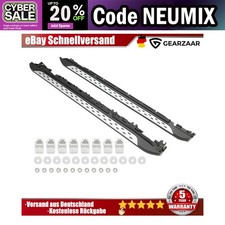 Trittbretter Flankenschutz f&uuml;r Mercedes-Benz GLK X204 ab 2008-15 Umbausatz ABS