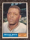 1961 Topps Willie Mays #150 San Francisco EX Condition Nice Card NO CREASES