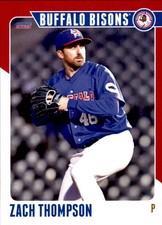 2023 Buffalo Bisons Choice #26 Zach Thompson Burleson Texas TX NM Baseball Card