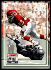 1993 POWER FOOTBALL CARD BARRY WORD #23 KANSAS CITY CHIEFS 4334
