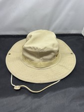 Military Khaki Boonie Hat Type II Ripstop USA Made Safari Tan Beige Size Large