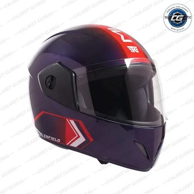 Buddy Neo Mlg Integralhelm Kinderhelm für Royal Enfield Rider - Blau