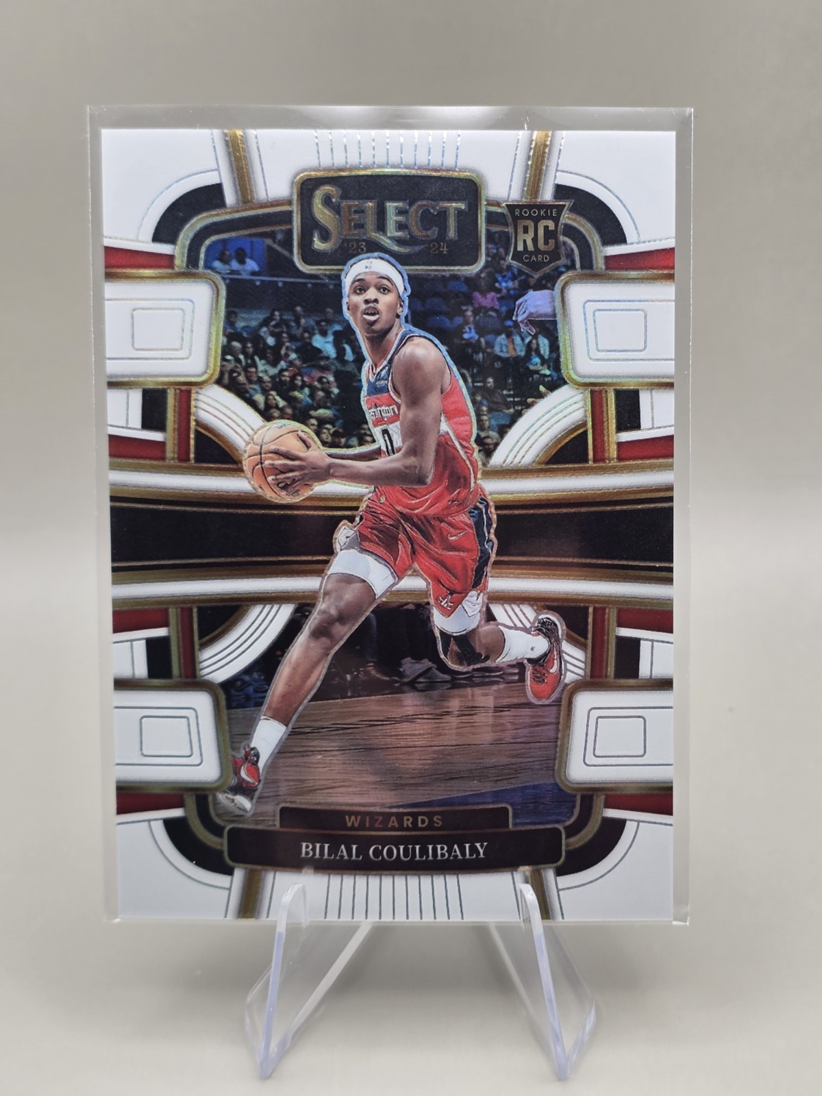 2023-24 Panini Select Concourse White Prizm /149 Bilal Coulibaly #97 Rookie RC