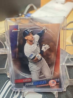2019 TOPPS FINEST #51 AARON JUDGE NEW YORK YANKEES NMT-M MVP