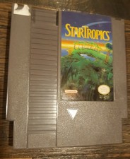 Startropics Nintendo NES Entertainment System Cart Only Tested Works