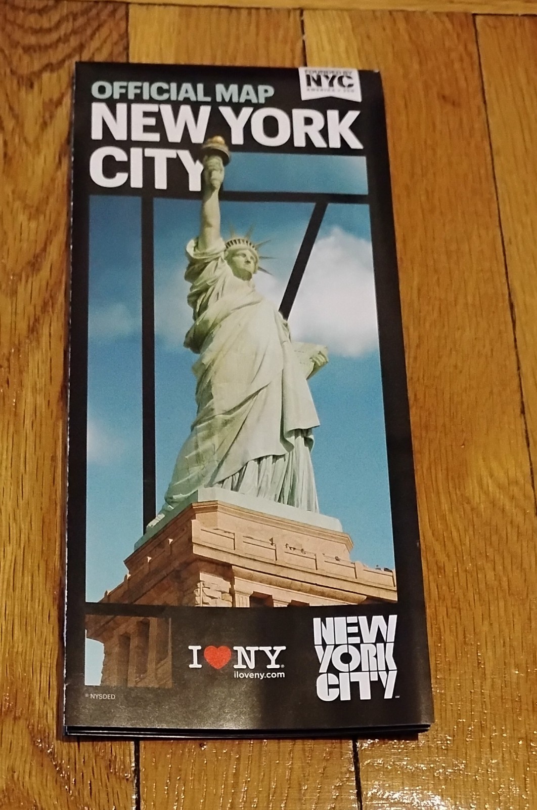 Official New York City NYC Tourist Visitor Map 2026 - America 250 Edition