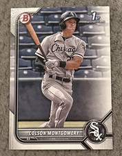 Colson Montgomery 2022 Bowman Prospect 1st Base Paper Card #BP-71 White Sox