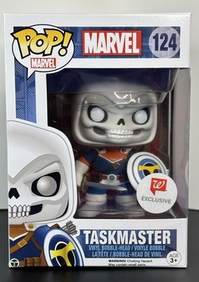 TASKMASTER Funko Pop Walgreens Exclusive 124 *Damaged Box*