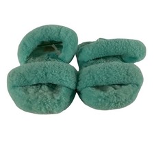 UGG Oh Fluffita Aquatic Blue Green Sheepskin Slingback Platform Slide 1115752K 5