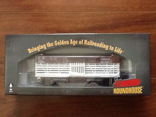 Roundhouse HO 1/87 CN Canadian National 36' Stock Car Road # 151164 F/S # 85756 - Picture 16 of 18