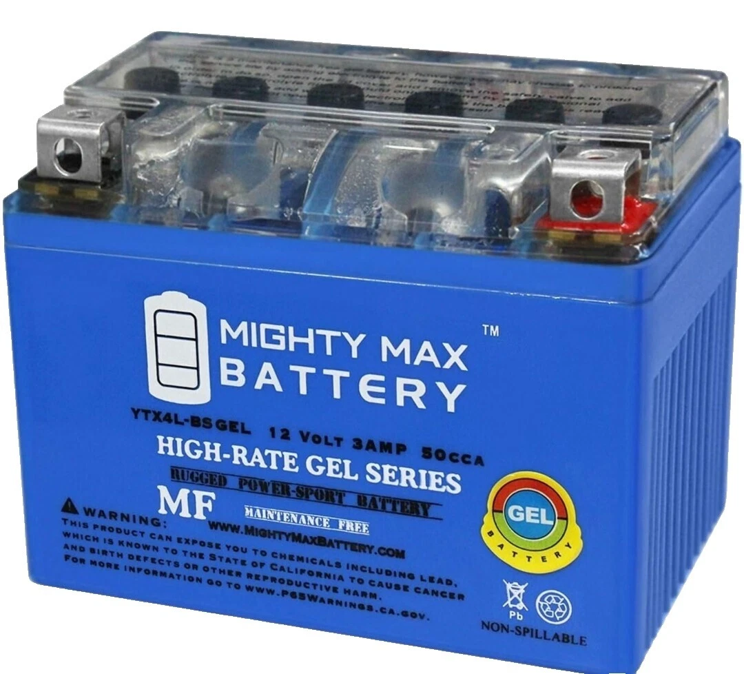 AMP 12 V Rechargeable Batteries