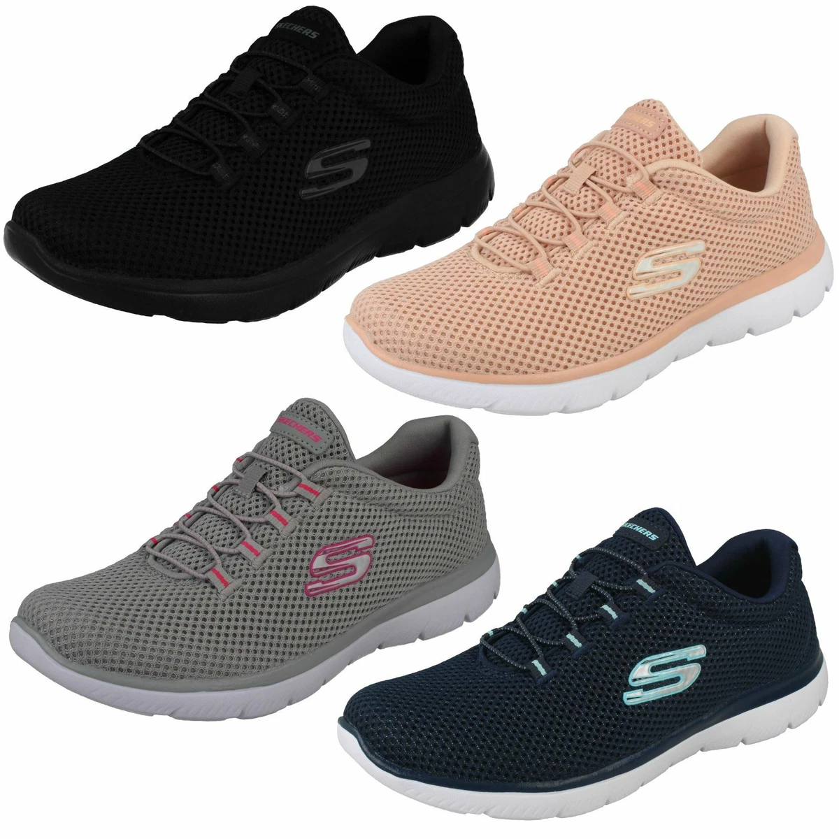 Skechers memory foam trainers sale