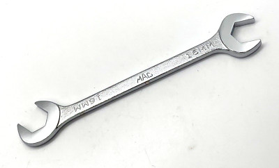   MAC Tools 16mm Metric 4 Four Way Angle Open End WRENCH Satin Double Head