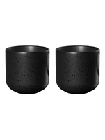 2Er Set Teebecher Coppa Kuro Schwarz Matt Tasse Asa 0,2L