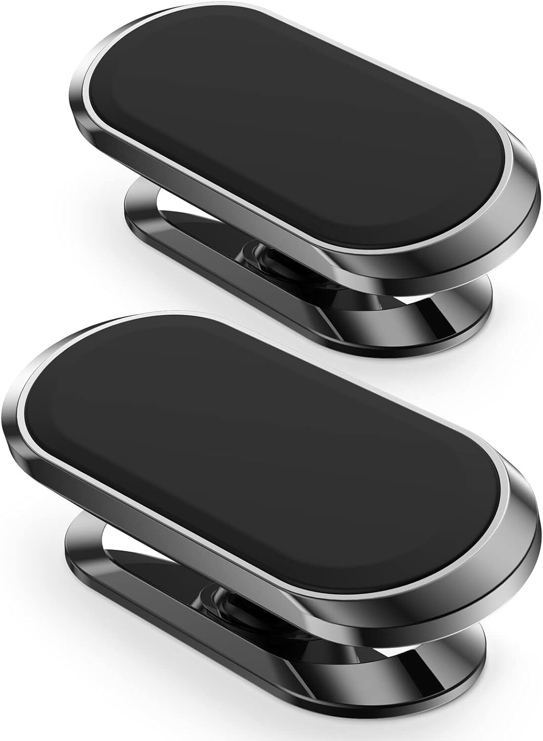 2 Pack Magnetic Phone Holder for Car Upgrade Magnet 360 Rotation and Easy