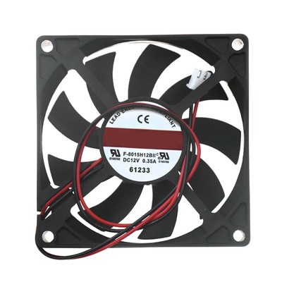 Ventilateur PC Ultra-fin 80x80mm COFAN F-8015H12BII - 12V - Grand Débit D'Air
