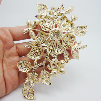 High quality Fashion Pretty Orchid Pink Rhinestone Crystal