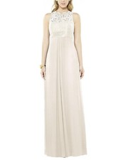 After Six Bridesmaid Dress, style 6722, color Ivory, size 12