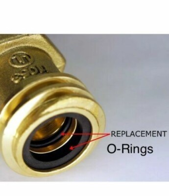 O RING KIT PROPANE TANK CONNECTOR REGO 7141M QUICK CONNECT COUPLING FORKLIFTS