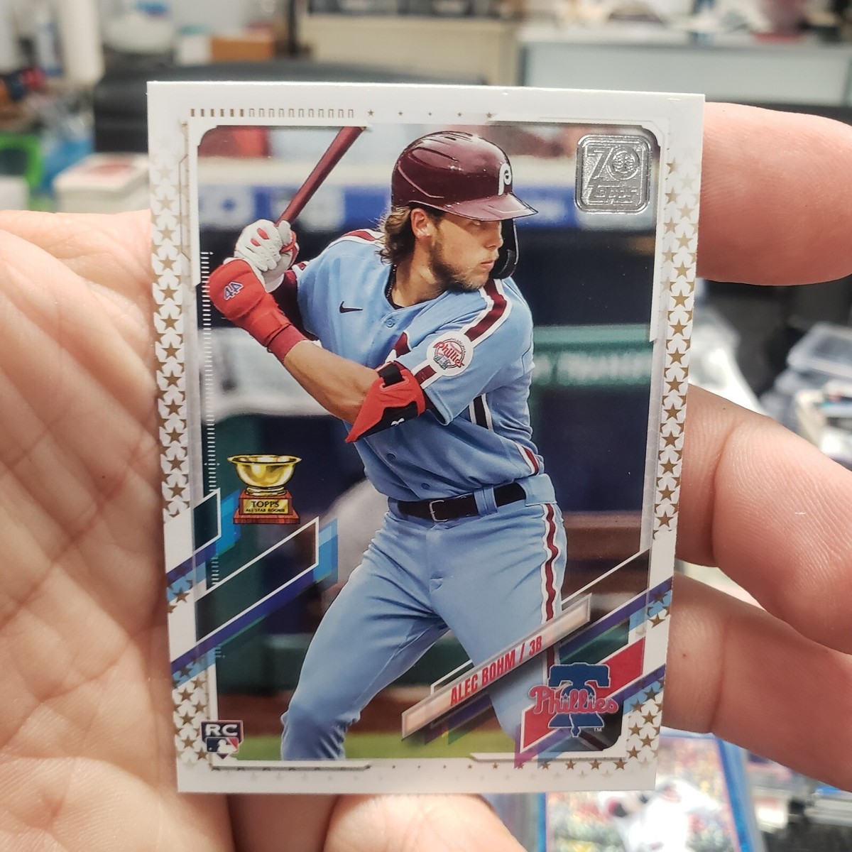 2021 Topps Gold Star Complete Set Alec Bohm Rc # 277 | eBay