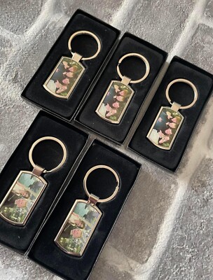 Personalised In Loving Memory Round Photo Keyring | Born Gifted - Foto 4