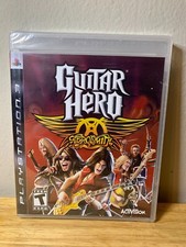 Guitar Hero: Aerosmith PS3 (Sony PlayStation 3, 2008) Brand New, Factory Sealed