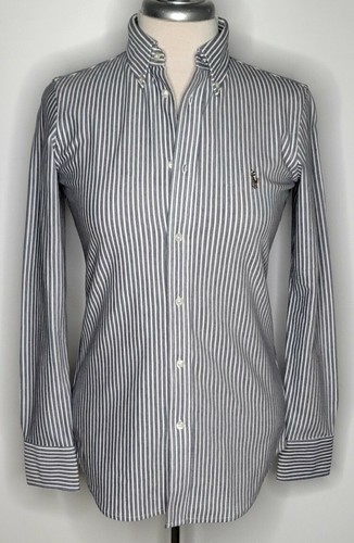$99 RALPH LAUREN Womens XS Dress SHIRT 