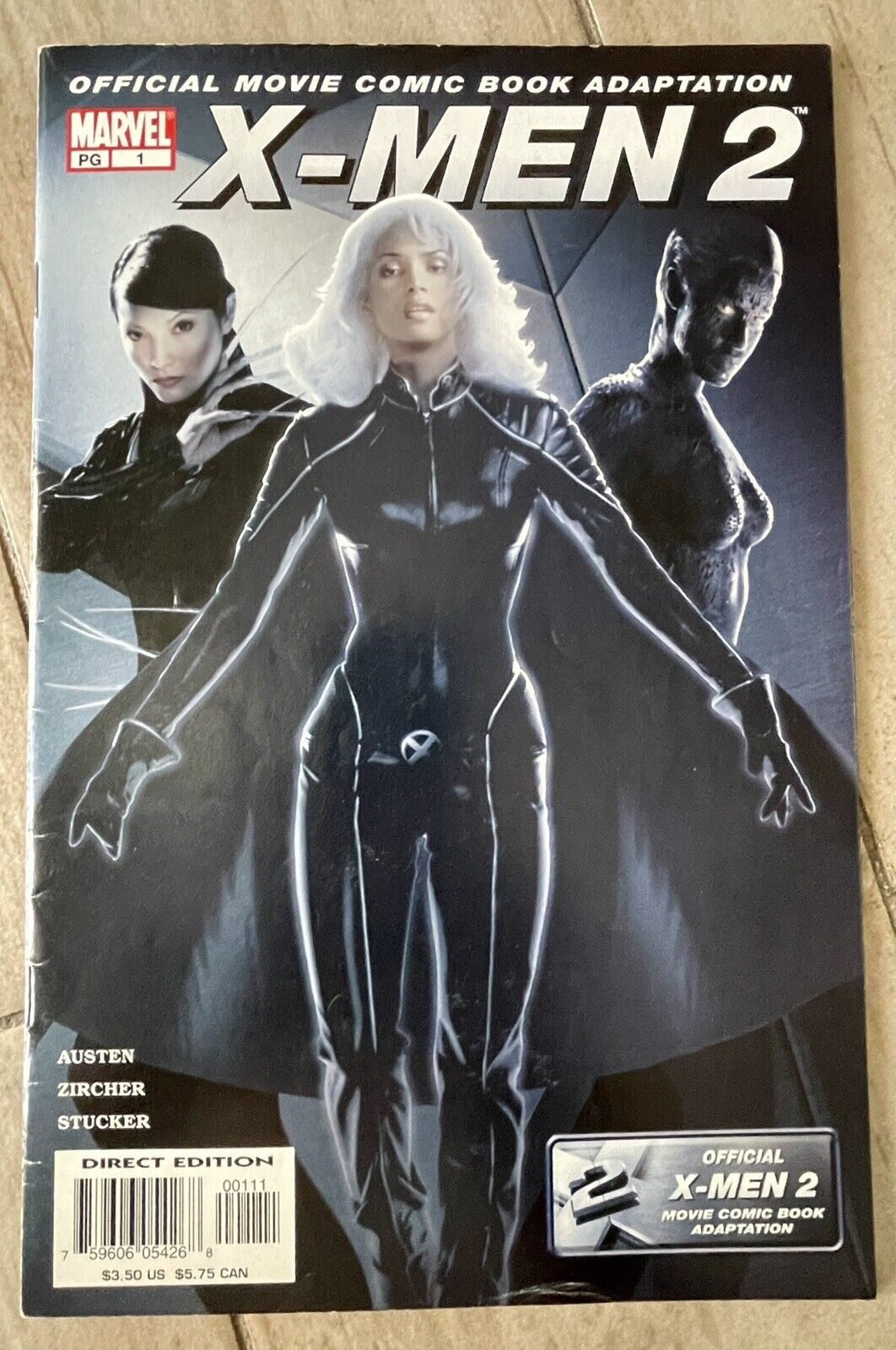 X-Men 2 #1 Official Movie Comic Book Adaptation 2003 One Shot Marvel Comic