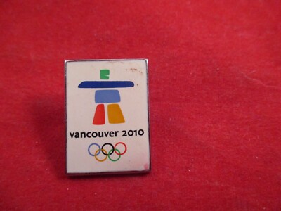 Vancouver 2010 Winter Olympic Games Retro Pin Pinback