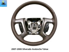 15917932 2007 2008 Silverado Tahoe Steering Wheel W Cruise Control Switches 15917932 2007 2008 Silverado Tahoe Steering Wheel W Cruise Control Switches