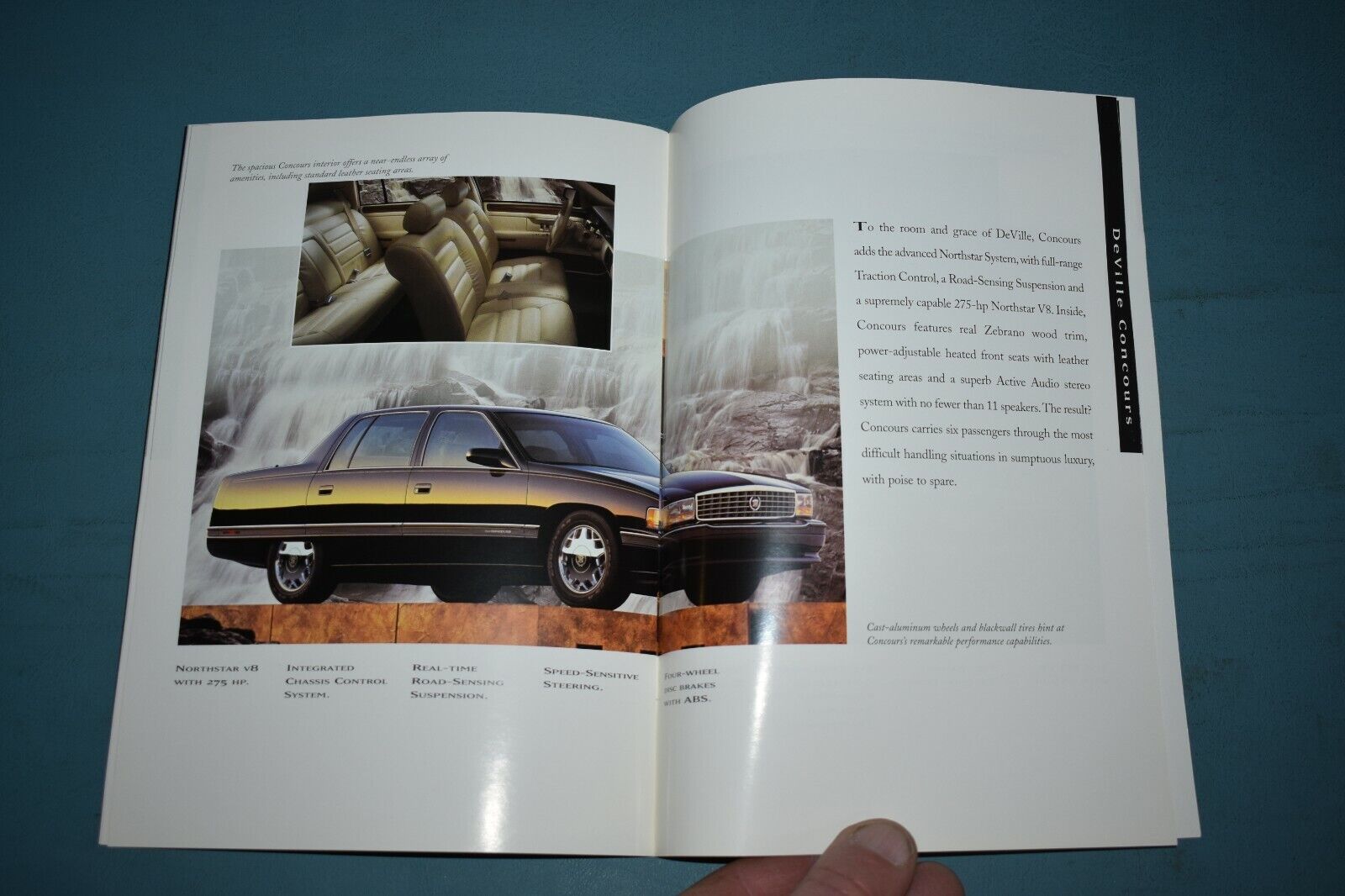 1995 Cadillac Eldorado Seville Deville Fleetwood Sales Brochure Canadian