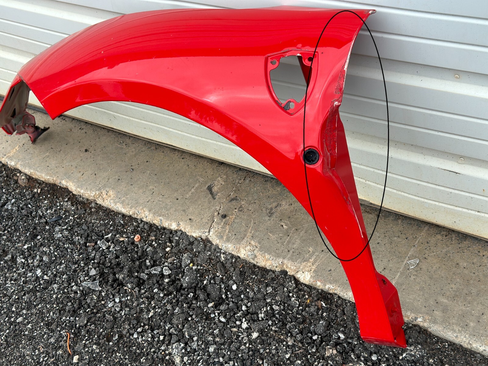 2020-2023 FERRARI F8 TRIBUTO SPIDER LEFT DRIVER SIDE FENDER OEM 20-23