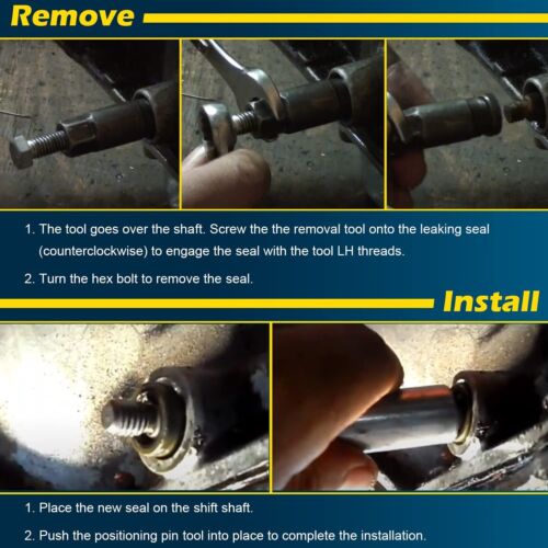 Transmission Shifter Seal Remover Installer for GM Turbo 300 350 400 425 475 700 - Picture 7 of 10