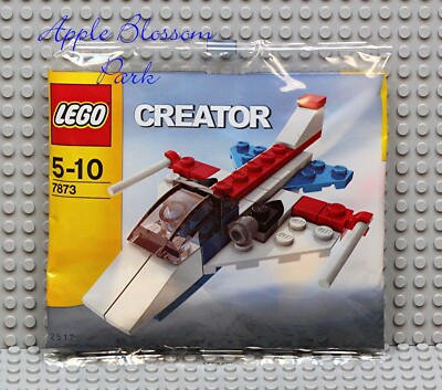 NEW Lego Creator Mini FIGHTER JET PLANE Sealed Polybag Set 7873 - Main Image
