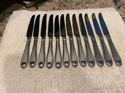 Oneida SATIN GARNET Stainless Steel Flatware Set - 18/10 Frost & Glossy Finish New Choose Pattern