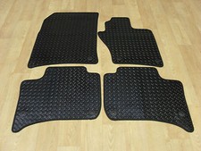 Car Mats for VW Touareg 2010-on Tailored Fit RUBBER Car Mat Set Black VW Round