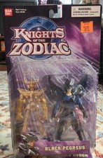 Caballeros del Zodiaco Negro Pegaso 1 de 5 para Exclusiva Figura Tela Dorada 2003