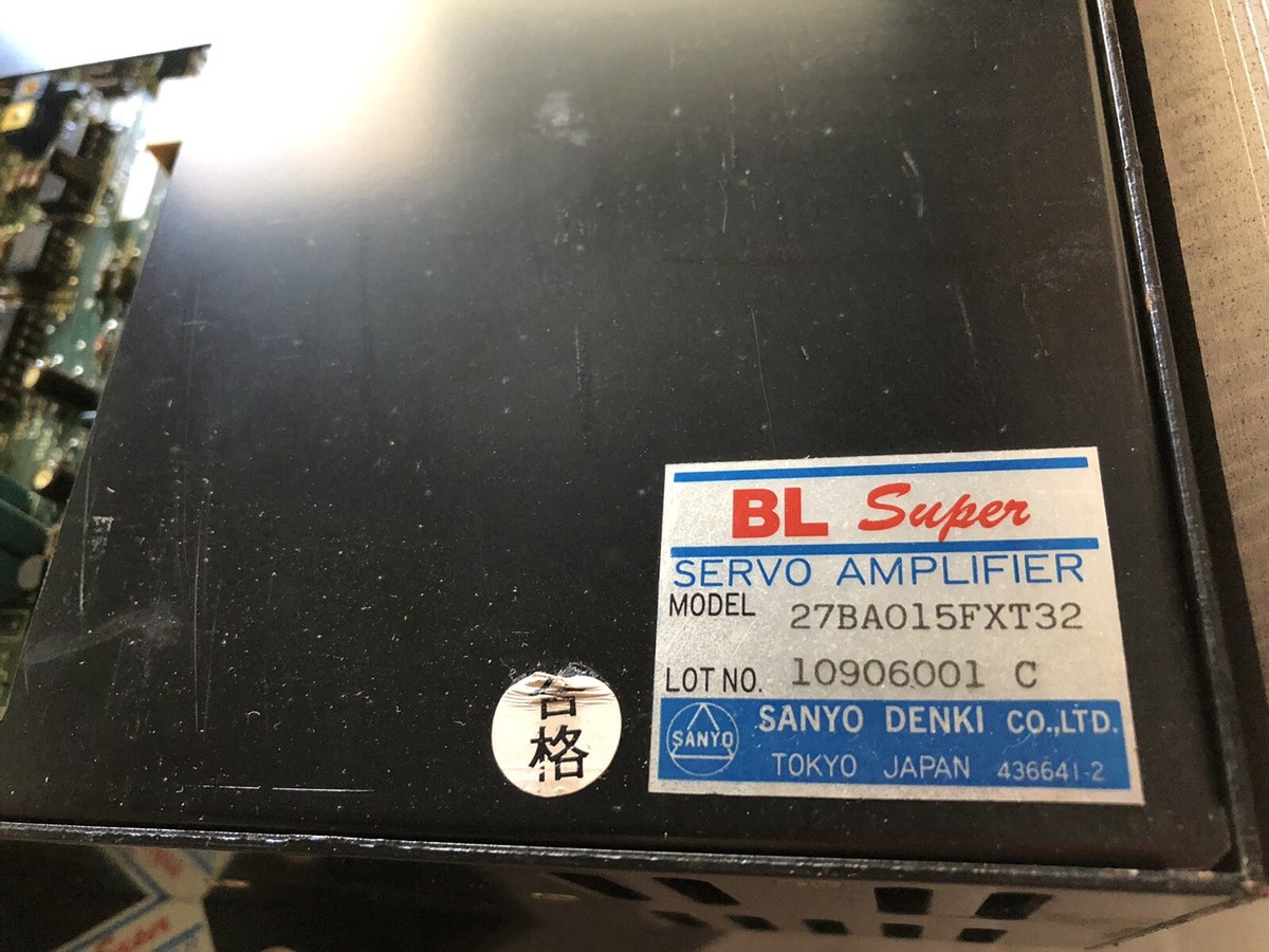 KAWASAKI/ SANYO DENKI 27BA015FXT32 BL SUPER SERVO AMPLIFIER,TD | eBay