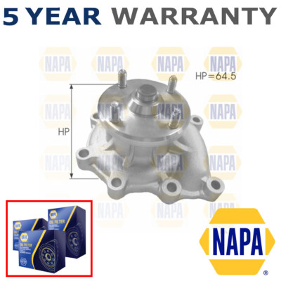 #ad NAPA Water Pump Fits Hyundai Terracan 2003 2006 2.9 CRDi 251004X800 GBP 65.60