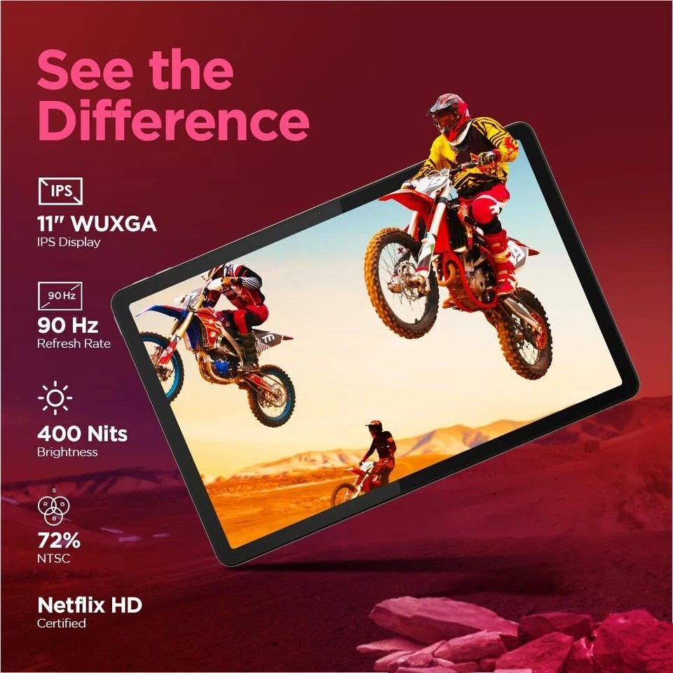 Lenovo Tab M11 with Pen Wi-Fi Connectivity 11 Inch FHD Display 8GB RAM 128GB ROM - Image 2 of 4