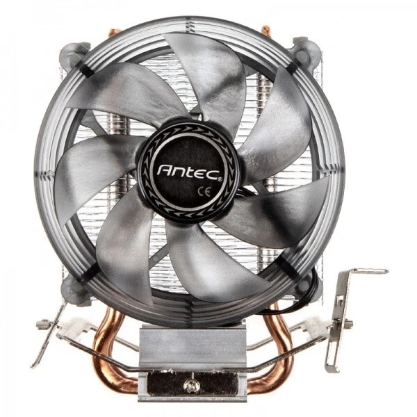Antec A30 Intel AMD Dual Heatpipe Quiet 95w CPU Cooler Silent Blue 9cm LED Fan - Image 3 of 4