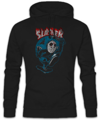 Skate Slasher Hoodie Kapuzenpullover Friday the Freitag Fun 13th Jason der 13.