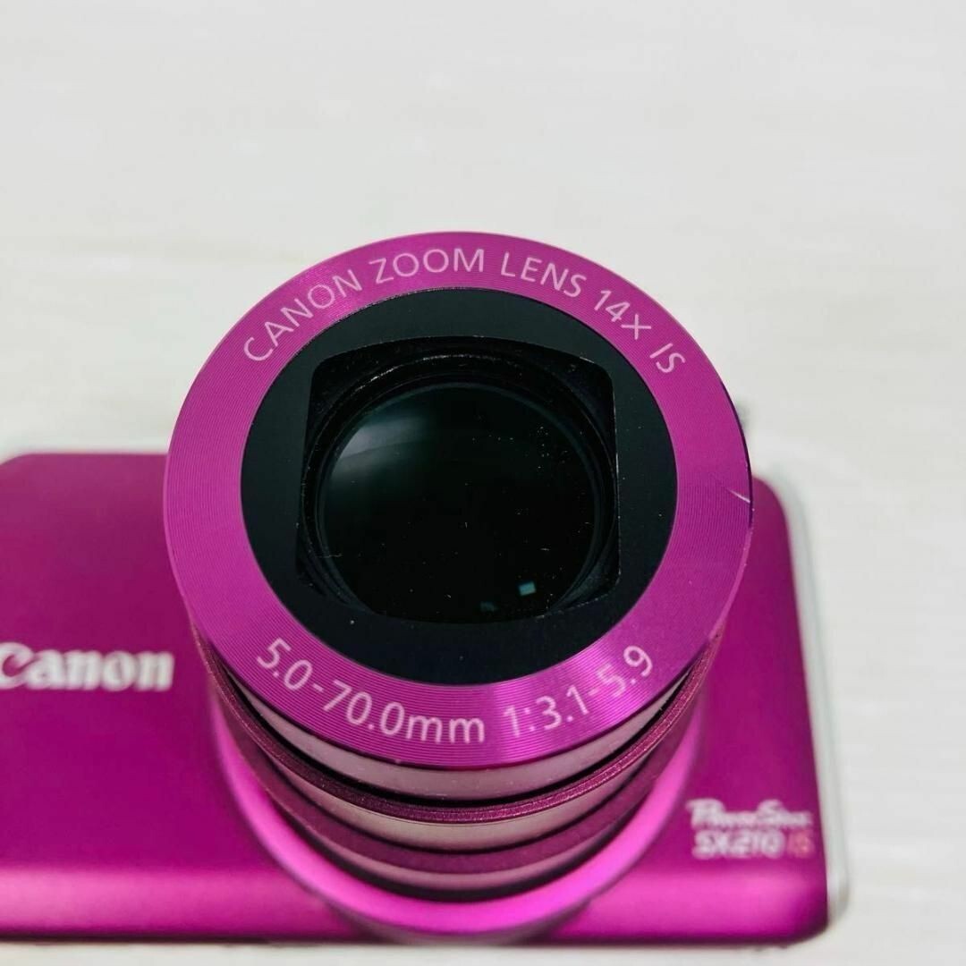 キャノン PowerShot SX210 IS パープル PSSX210IS Canon PowerShot SX210 IS early review: Playful, purple