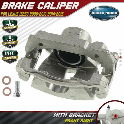 Disc Brake Caliper W/ Bracket for Lexus IS250 Front Right Passenger