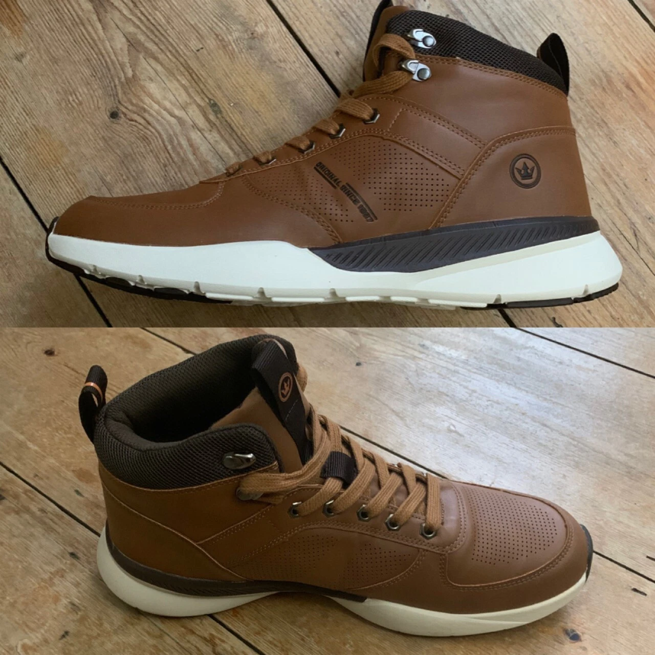 New Men Vegan Orthopaedic Diabetic Light Trek Trail Hike Walk Boots Shoe Size