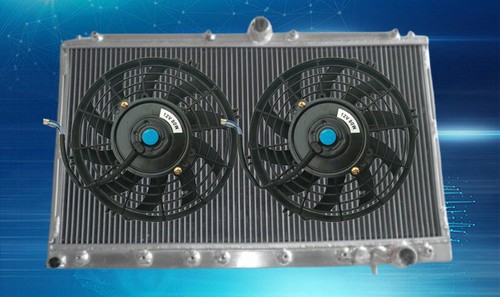 RADIATOR +FAN FOR MITSUBISHI GTO 3000GT SPYDER VR4/SL 1991-1999 1992 ...